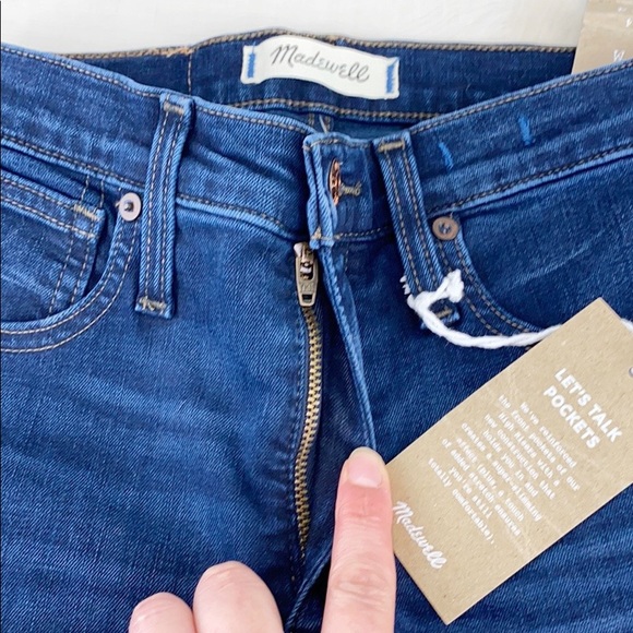MADEWELL 10" High-Rise Skinny Jeans Hayes Wash - Picture 6 of 16